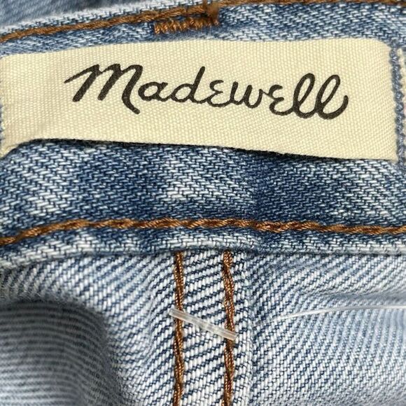 MADEWELL Womens The Perfect Vintage Jeans NEW Destroyed ND507 Cooper Wash Sz 32 - Picture 8 of 12